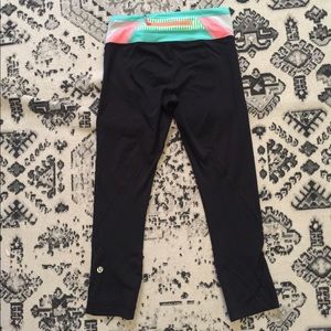 Lululemon size 4 Cropped legging